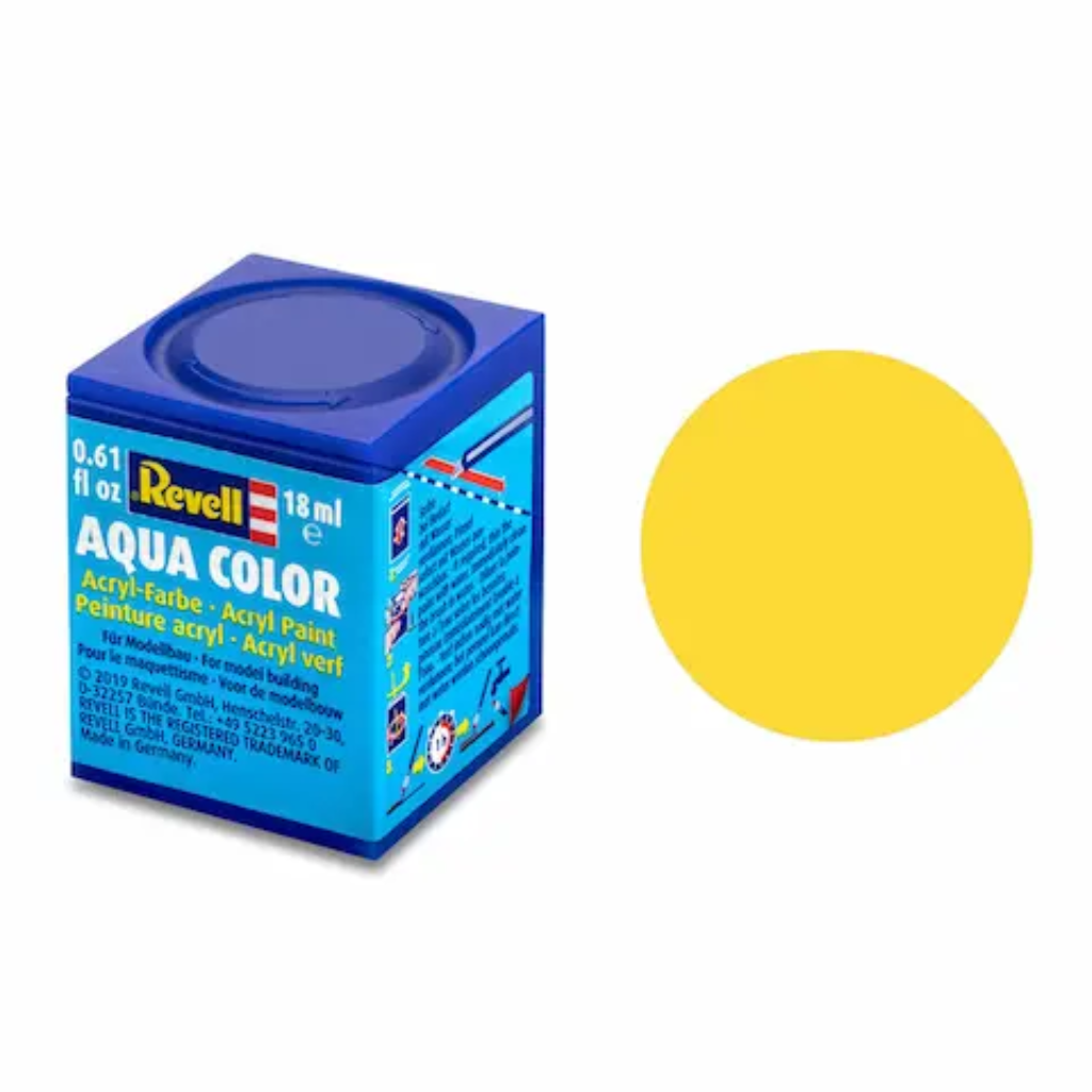 Matt "Yellow" (RAL 1017) Aqua Color Acrylic - 18ml - 36115