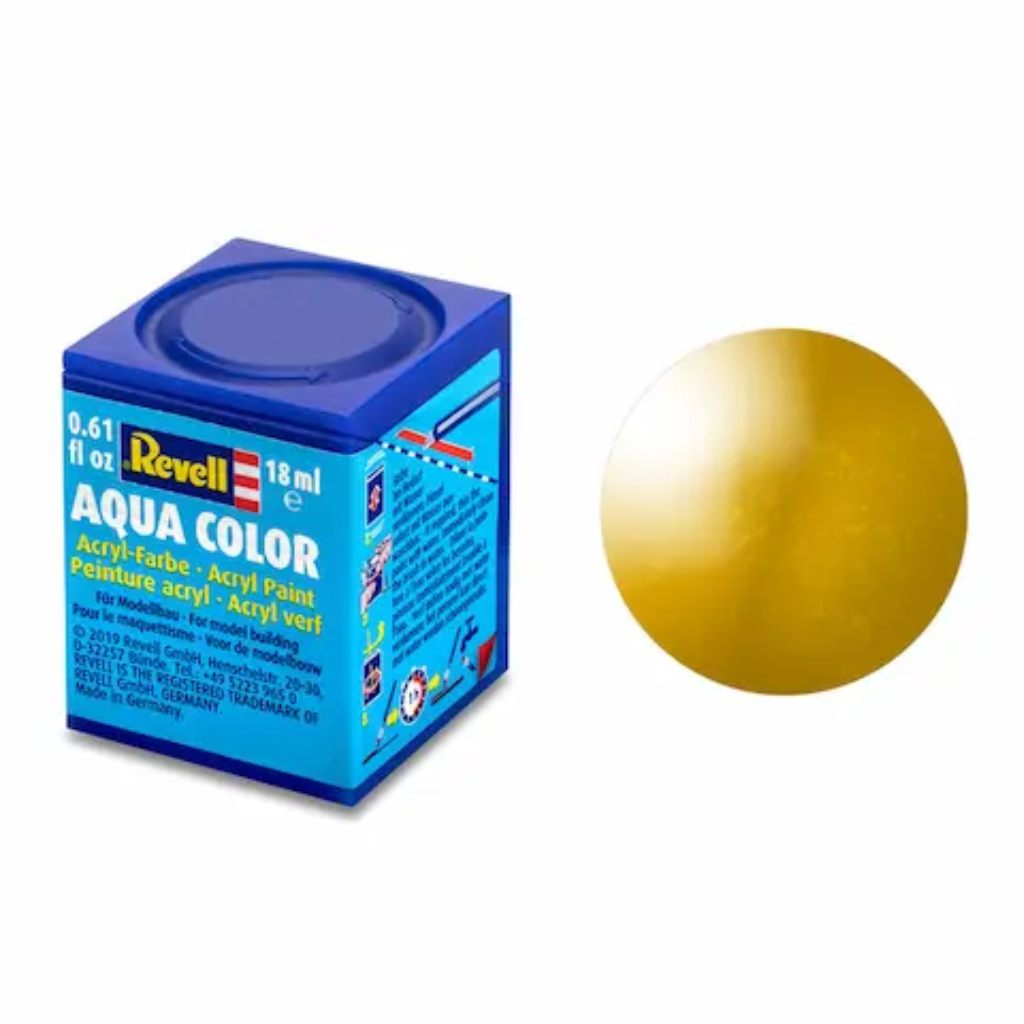 Metallic "Brass" Aqua Color Acrylic - 18ml - 36192