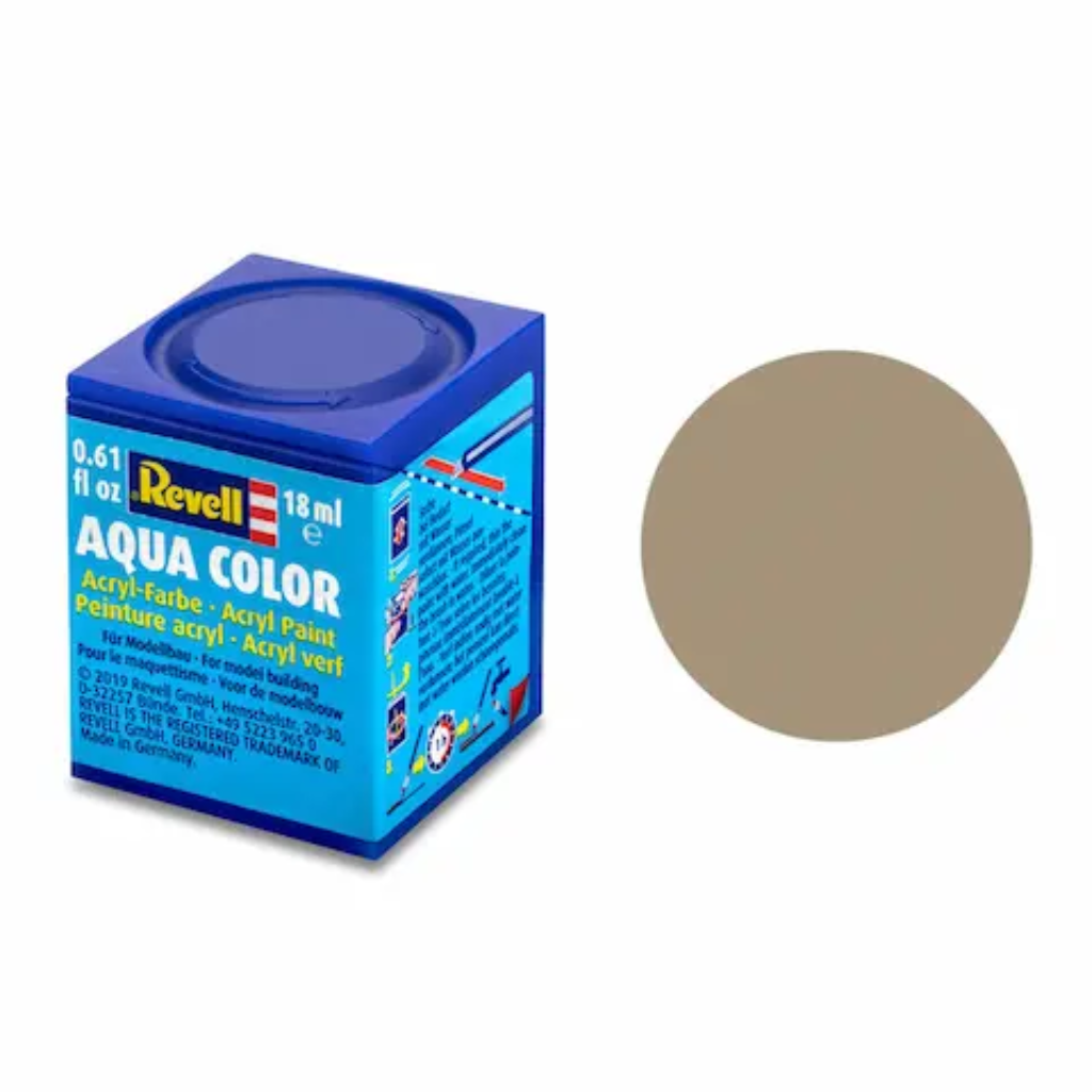 Matt "Beige" (RAL 1019) Aqua Color Acrylic - 18ml - 36189