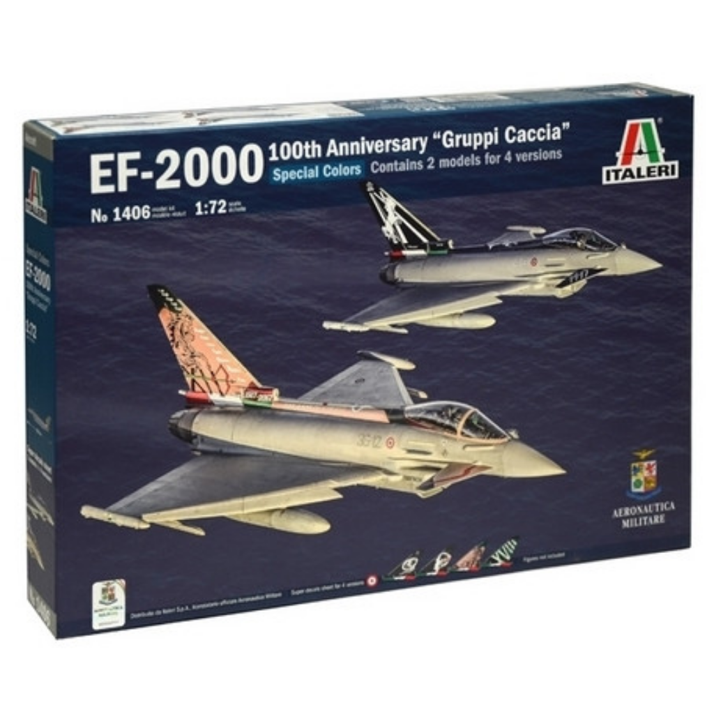 1/72 EF-2000 100th Anniversary Special Colours AMI - Super Decal Sheet Included