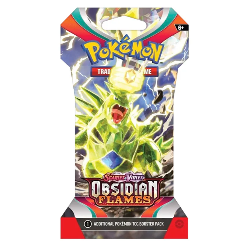 Pokemon - Scarlet & Violet - Obsidian Flames - Sleeved Booster