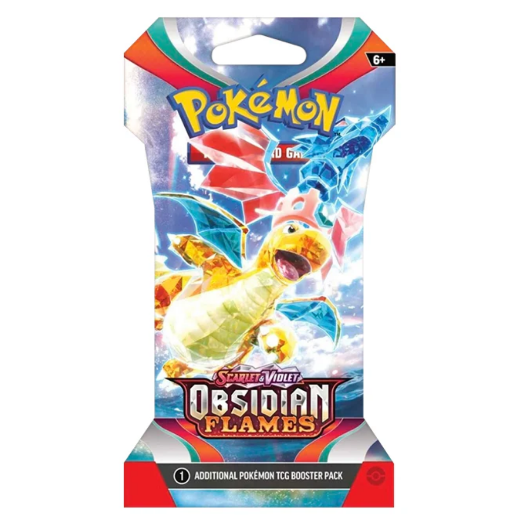 Pokemon - Scarlet & Violet - Obsidian Flames - Sleeved Booster