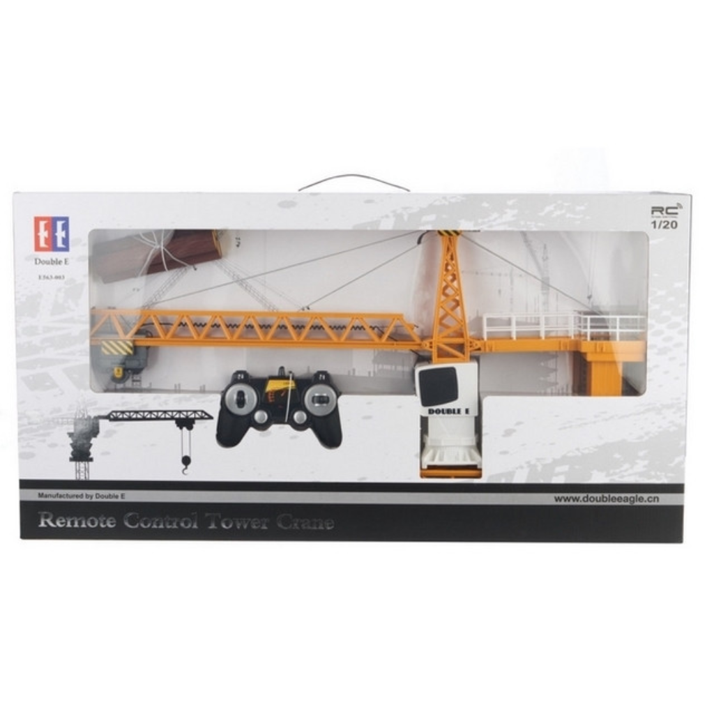 1/20 R/C Tower Crane - With Battery & USB Charger