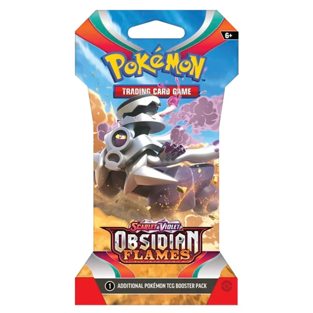 Pokemon - Scarlet & Violet - Obsidian Flames - Sleeved Booster