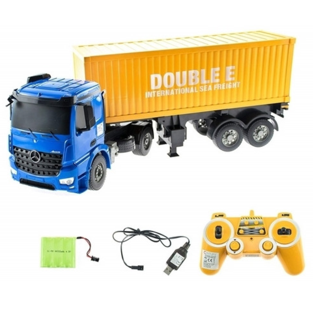 1/20 R/C Mercedes-Benz Arocs Container Truck with Battery & USB Charger
