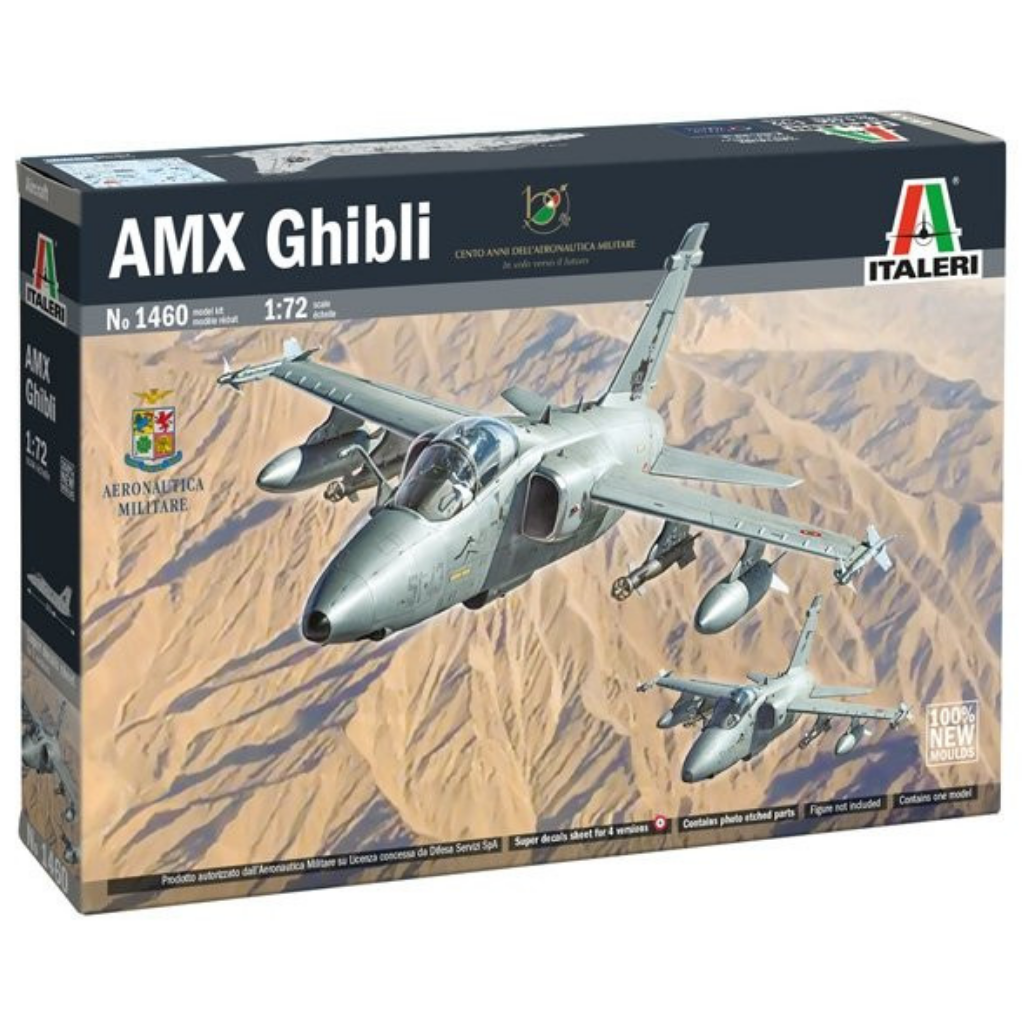 1/72 AMX Ghibli with photo etched parts