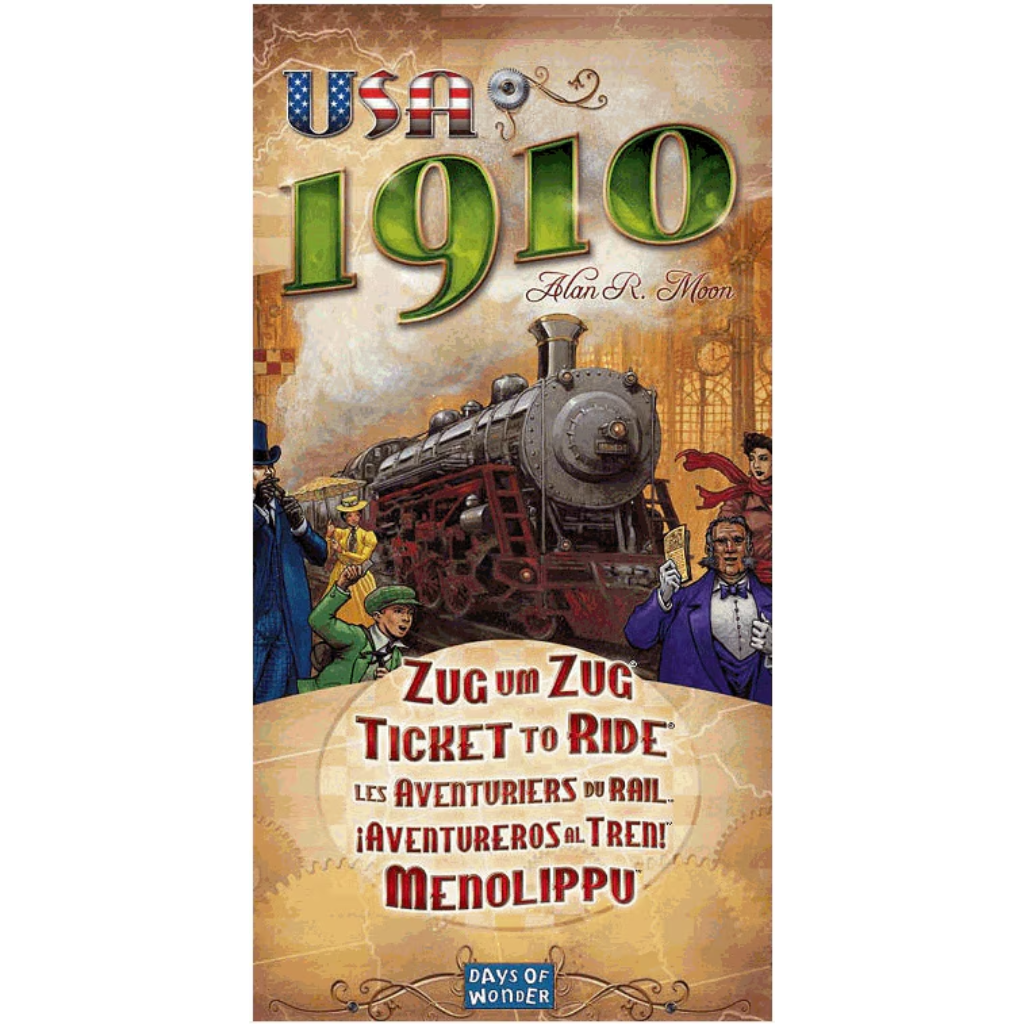 Ticket to Ride expansion: USA 1910