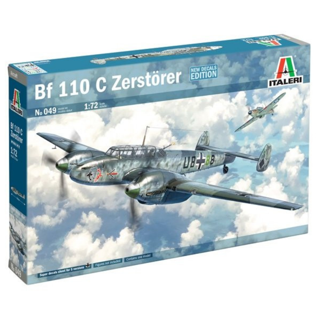 1/72 Bf-110 C3/Cf Zerst