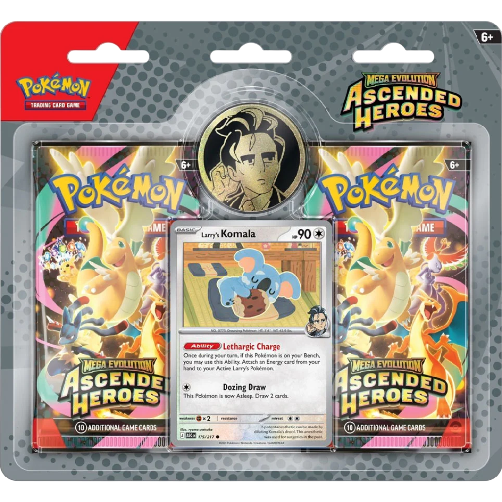 Mega Evolution–Ascended Heroes 2-Pack Blister Komala