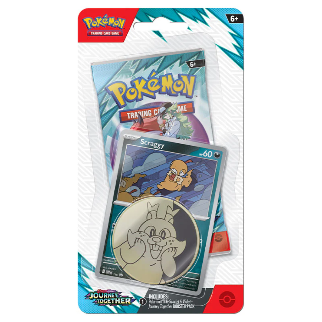 Pokémon: Scarlet & Violet 9: Journey Together - Blister - Scraggy