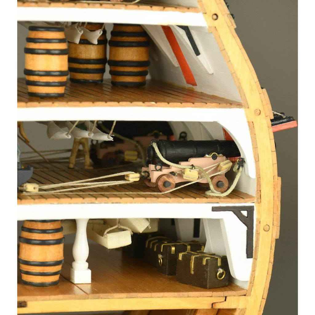 Cross-Section of HMS Victory