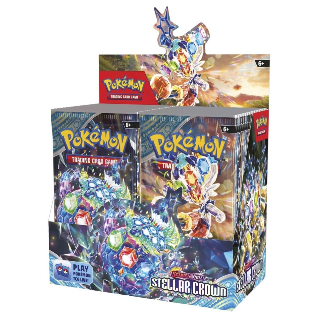 Pokemon - Scarlet & Violet - Stellar Crown - Booster Box (36 Boosters)