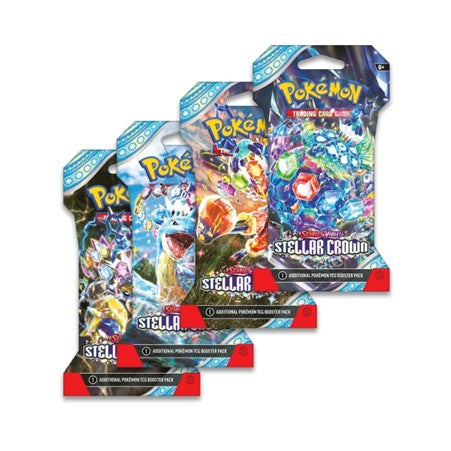 Pokemon - Scarlet & Violet - Stellar Crown - Sleeved Booster Pack