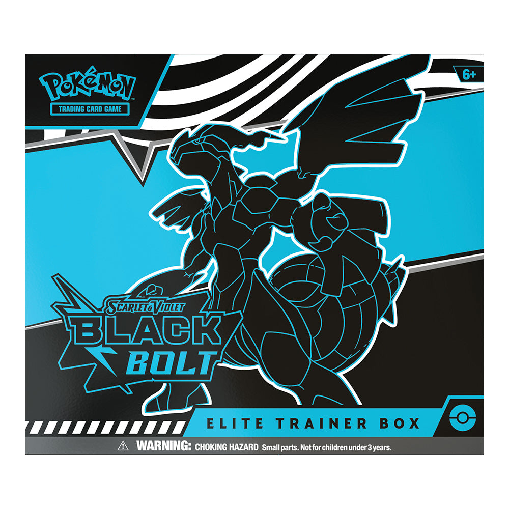 Pokémon TCG: Scarlet & Violet— Black Bolt Elite Trainer Box