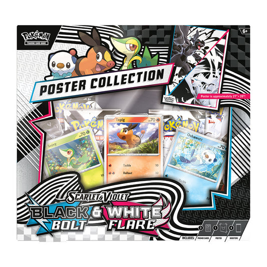 Pokemon - Scarlet & Violet - Black Bolt & White Flare - Unova Poster Collection