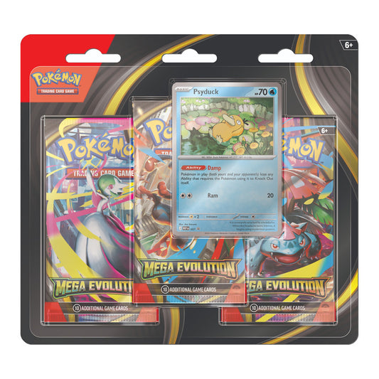 Pokémon: Mega Evolution - 3-Pack Blister