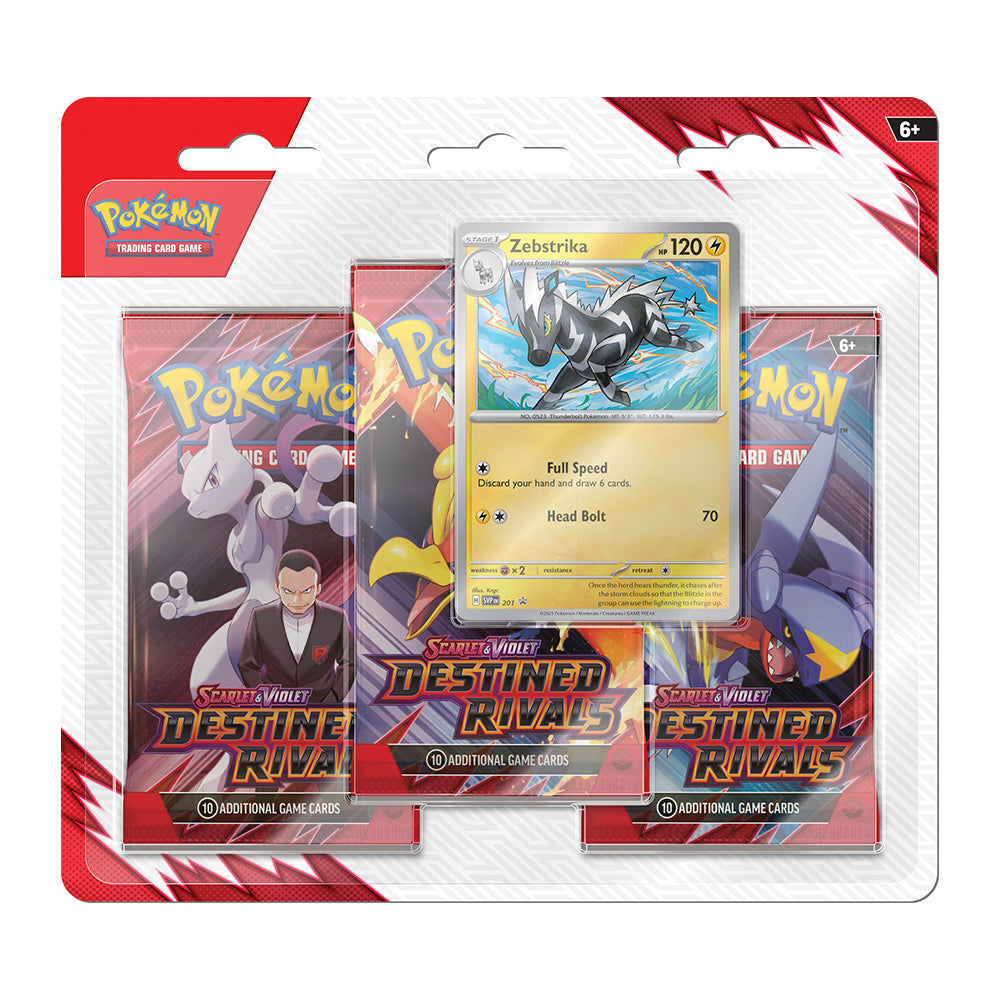 Destined Rivals - Zebstrika 3 Pack Blister