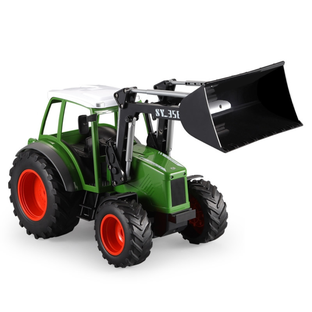 1/16 R/C Agricultural Tractor with Bucket (Battery & USB Charger)