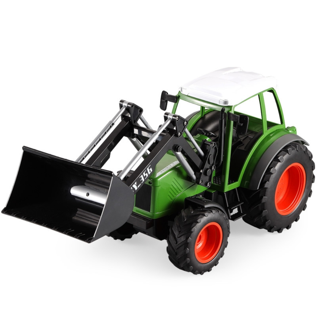 1/16 R/C Agricultural Tractor with Bucket (Battery & USB Charger)