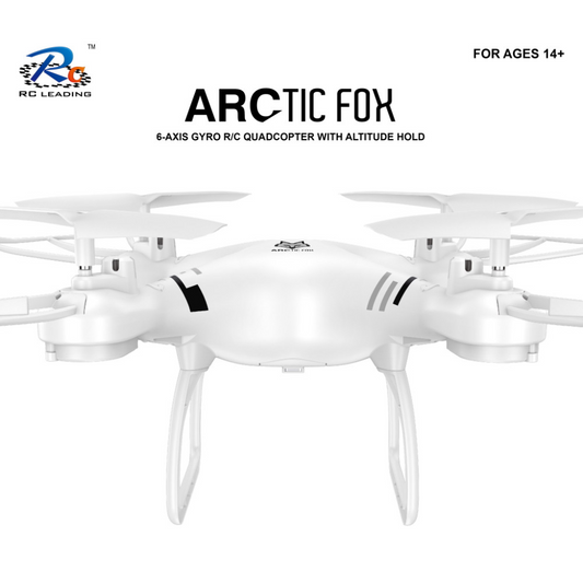 RC141 Arctic Fox 2.4Ghz Drone with Altitude Hold with Battery & USB Charger