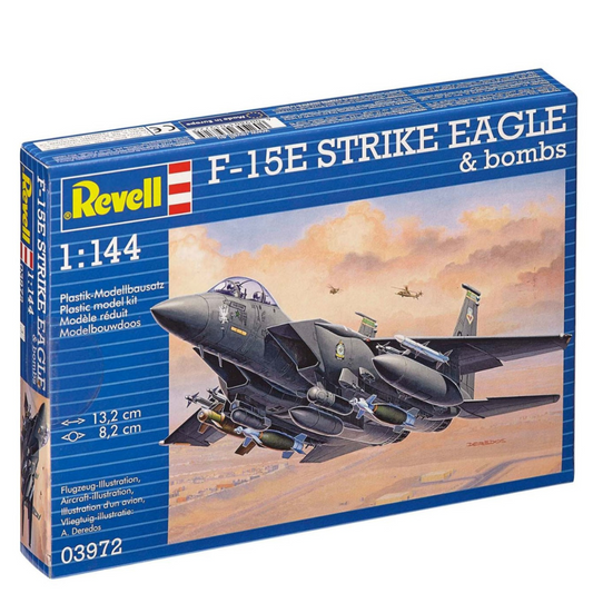 1/144 F-15E Strike Eagle & Bombs