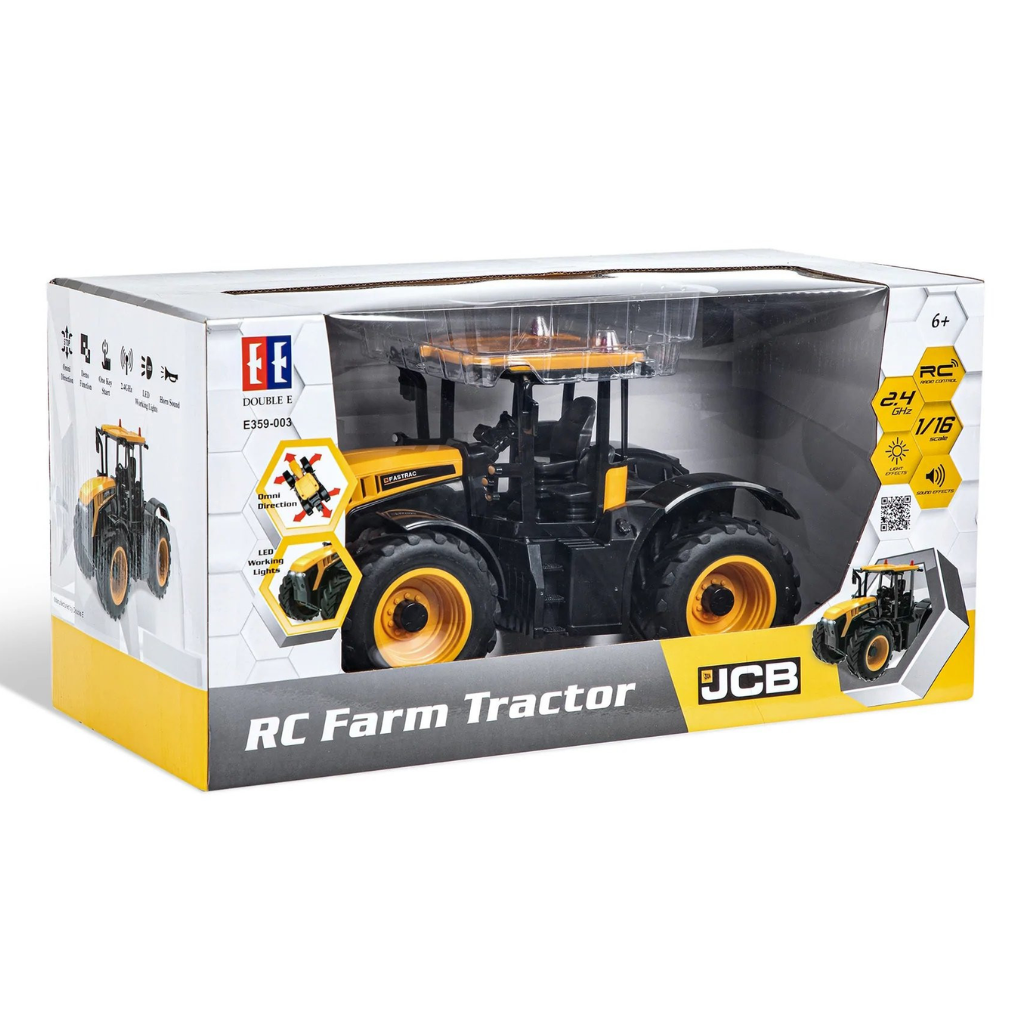 1/16 R/C JCB Fastrac Tractor (36cm Long)