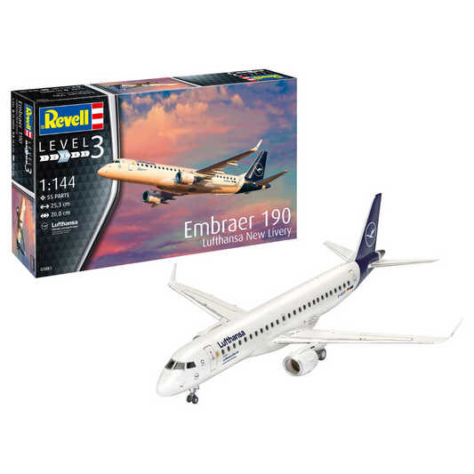 1/144 Embraer 190 "Lufthansa" New Livery