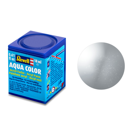 Metallic "Silver" Aqua Color Acrylic - 18ml - 36190