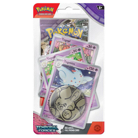 Pokemon - Scarlet & Violet - Temporal Forces - Premium Checklane Blister - Togekiss