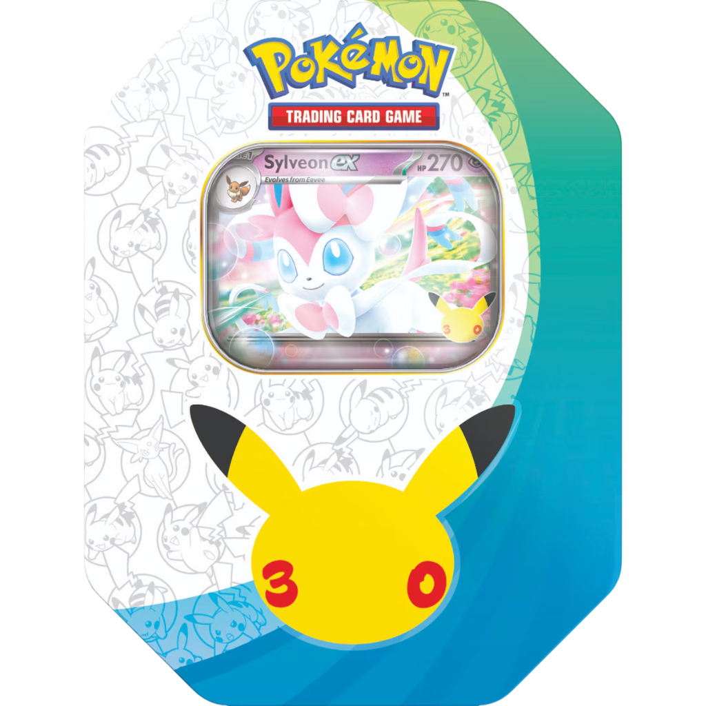 30th Celebration - ex Tin (Sylveon/Greninja)