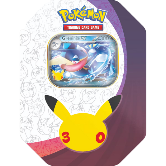 30th Celebration - ex Tin (Sylveon/Greninja)