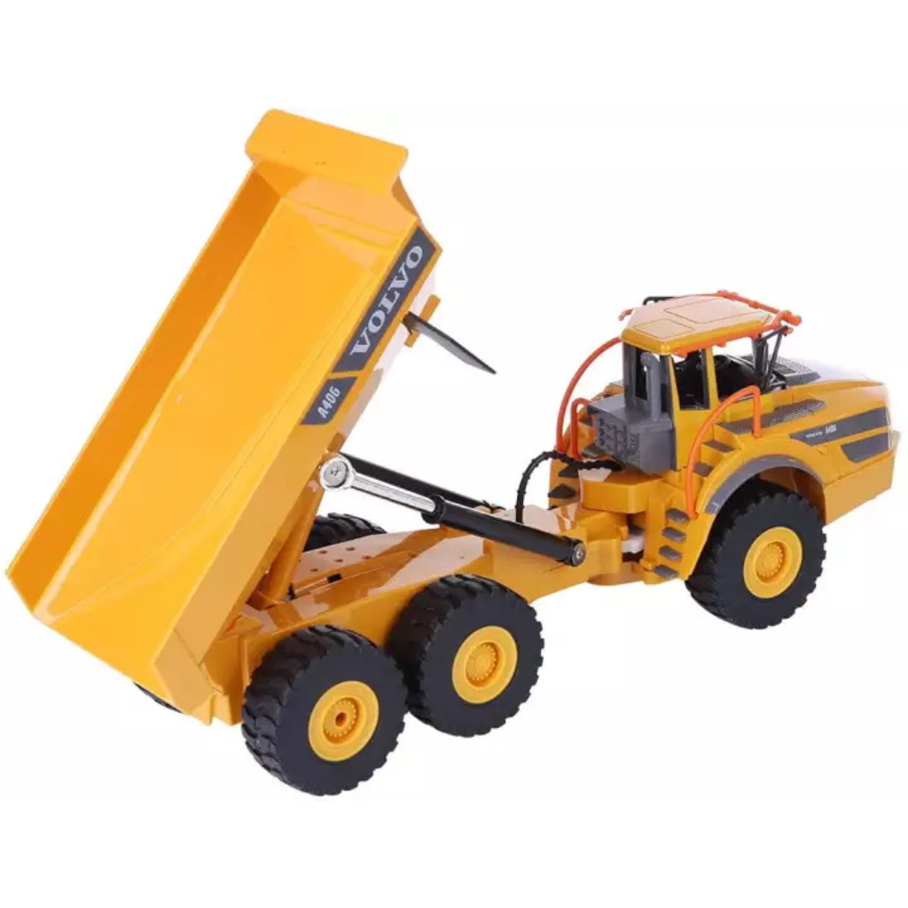 1/26 R/C Volvo Dump Truck with Battery & USB Charger