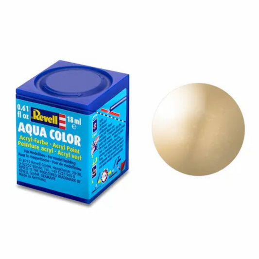 Metallic "Gold" Aqua Color Acrylic - 18ml - 36194