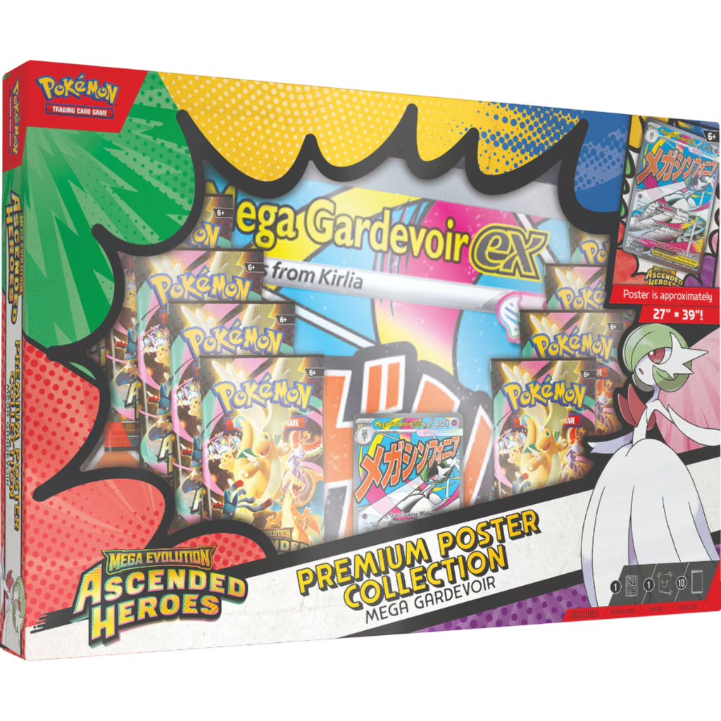 Mega Evolution–Ascended Heroes Premium Poster - Mega Gardevoir