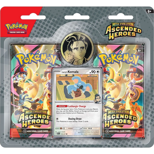 Mega Evolution–Ascended Heroes 2-Pack Blister Komala