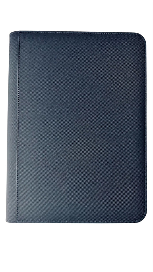 9 Pocket Side Loading Zip Up Card Binder – Black. Luck Dragon