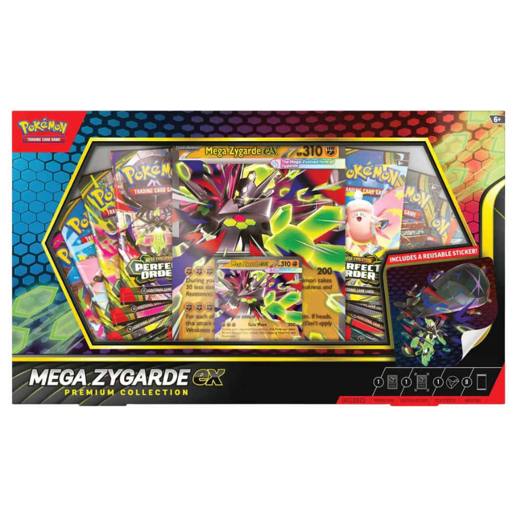 Pokémon TCG: Mega Evolution–Ascended Heroes Mega Zygarde ex Premium Collection